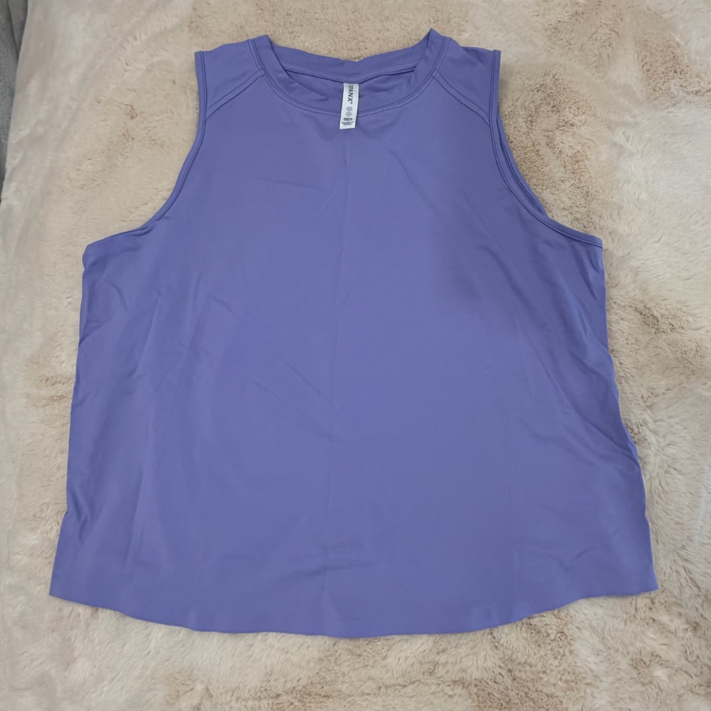 SPANX High Neck Tank in Amethyst Size Medium